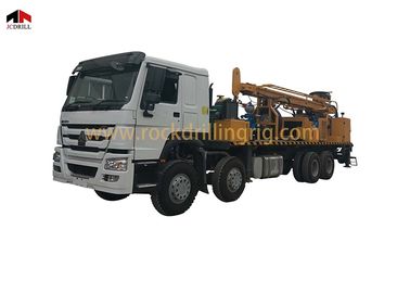 Harga yang bagus 22 Ton Rig Pengeboran Sumur Bor Air Sumur Air Hidraulik on line