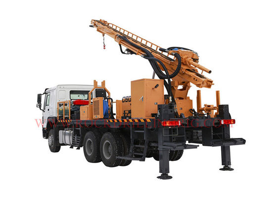 Harga yang bagus 5T 300m Rotary Borehole 450MM Water Well Drilling Rig on line