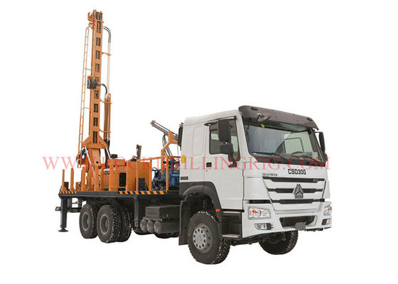 Harga yang bagus 76mm Bor Pipa 300m Rig Pengeboran Lubang Hidrolik on line