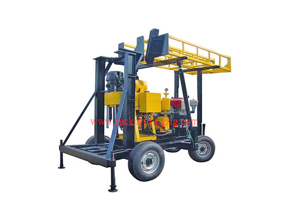 Harga yang bagus 50HP 600m Diamond Core Water Drilling Rig CE Lulus on line