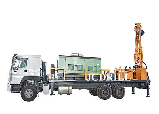 Harga yang bagus Kompresor Udara Kaishan Truk Rig Pengeboran Air Mesin Diesel Yuchai on line