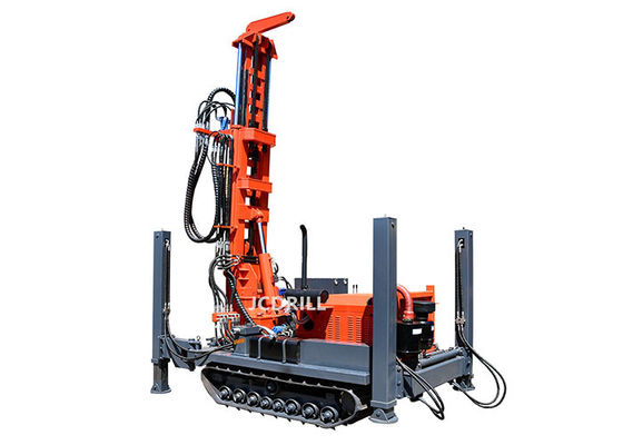 Harga yang bagus Mesin Rig Pengeboran Sumur Air 200m yang Dipasang Crawler Hidraulik on line