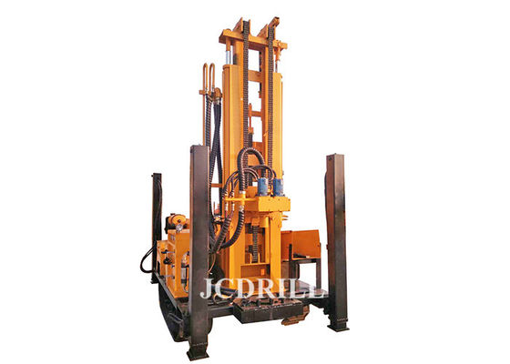 Harga yang bagus Track Mounted 180 Meter 55kw Rig Pengeboran Sumur Air Portabel on line