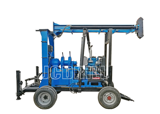 Harga yang bagus Trailer Dalam 400m Dipasang Rig Pengeboran Sumur Air Lubang Bor on line