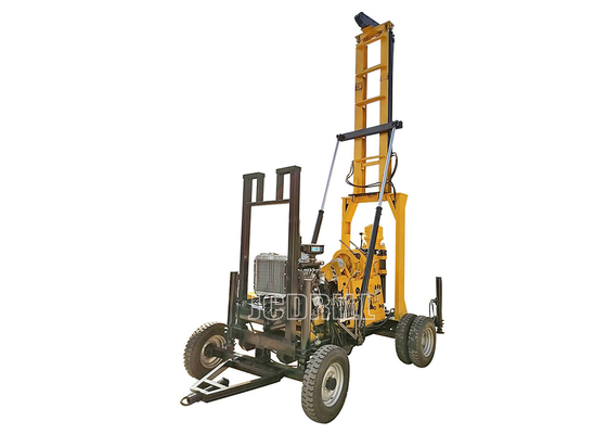 Harga yang bagus Mesin Pengeboran Air Portable Spline Vertikal Berlian 400m on line
