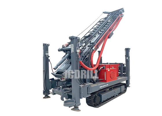 Harga yang bagus Track Mounted Mesin Pengeboran Sumur Air Hidrolik Penuh 400m on line